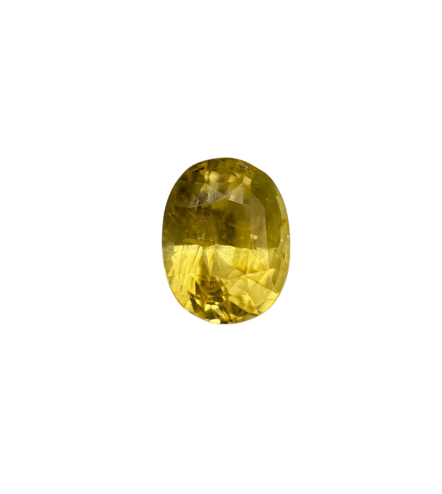 gelber Saphir, 1.56 Karat, unbehandelt
