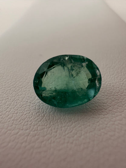 sambischer Smaragd, 2.80 Karat, minor Oil