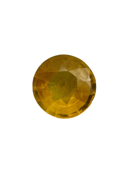 gelber Saphir, 1.05 Karat, erhitzt