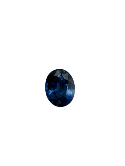 blauer Saphir, 0.76 Karat, unbehandelt