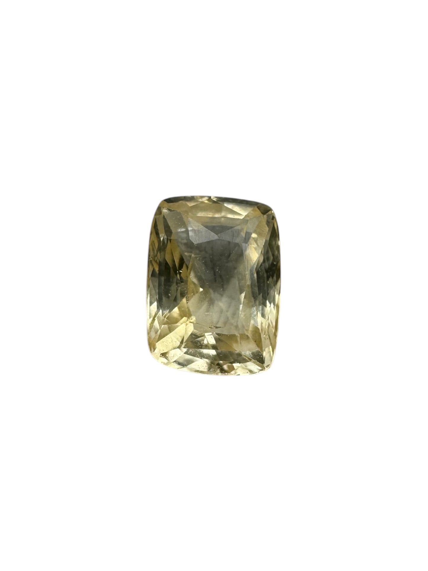 gelber Saphir, 1.58 Karat, unbehandelt