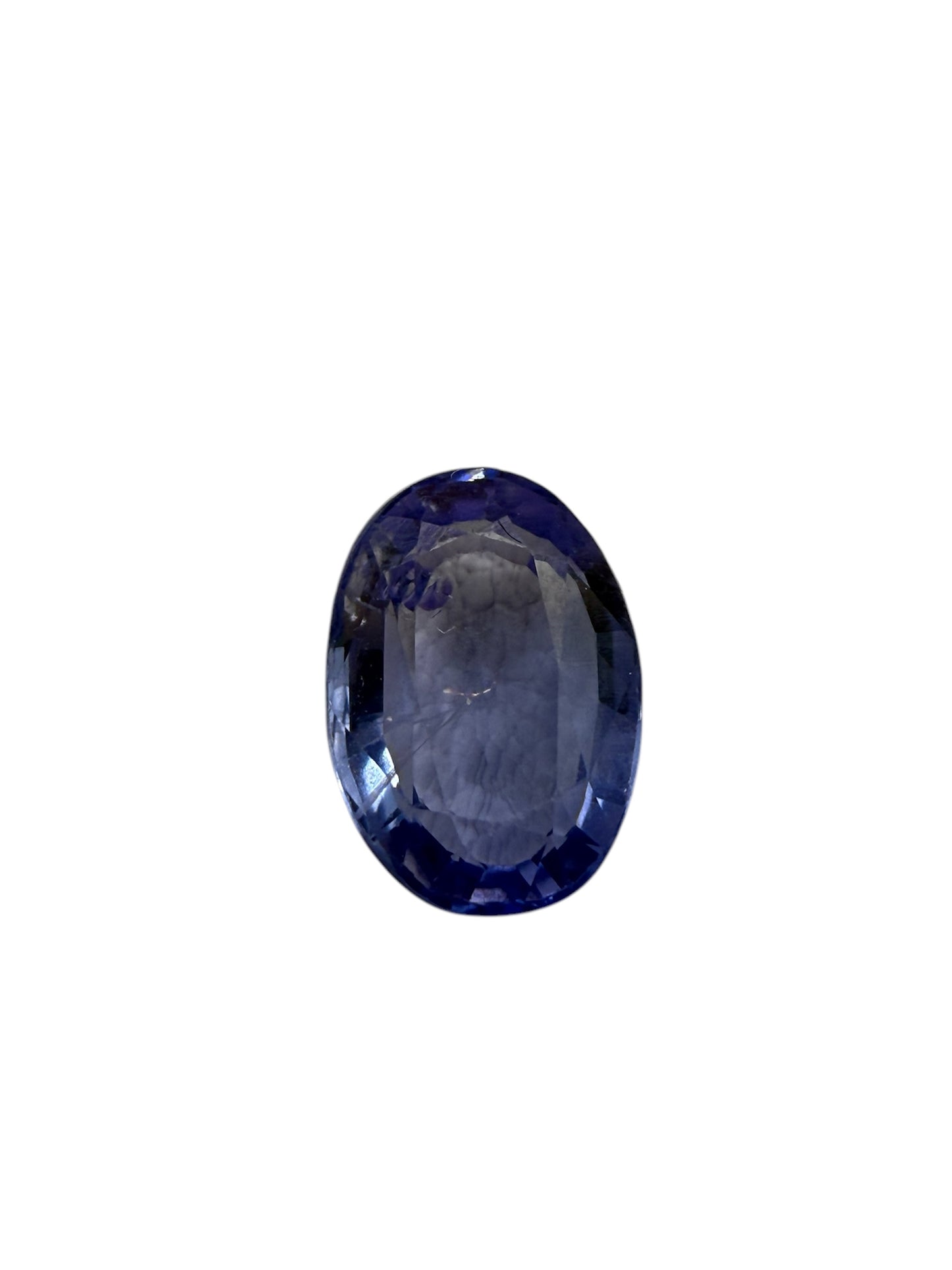 violett-blauer Saphir, 1.70 Karat, unbehandelt