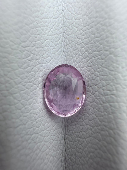 pinker Saphir, 1.06 Karat, unbehandelt
