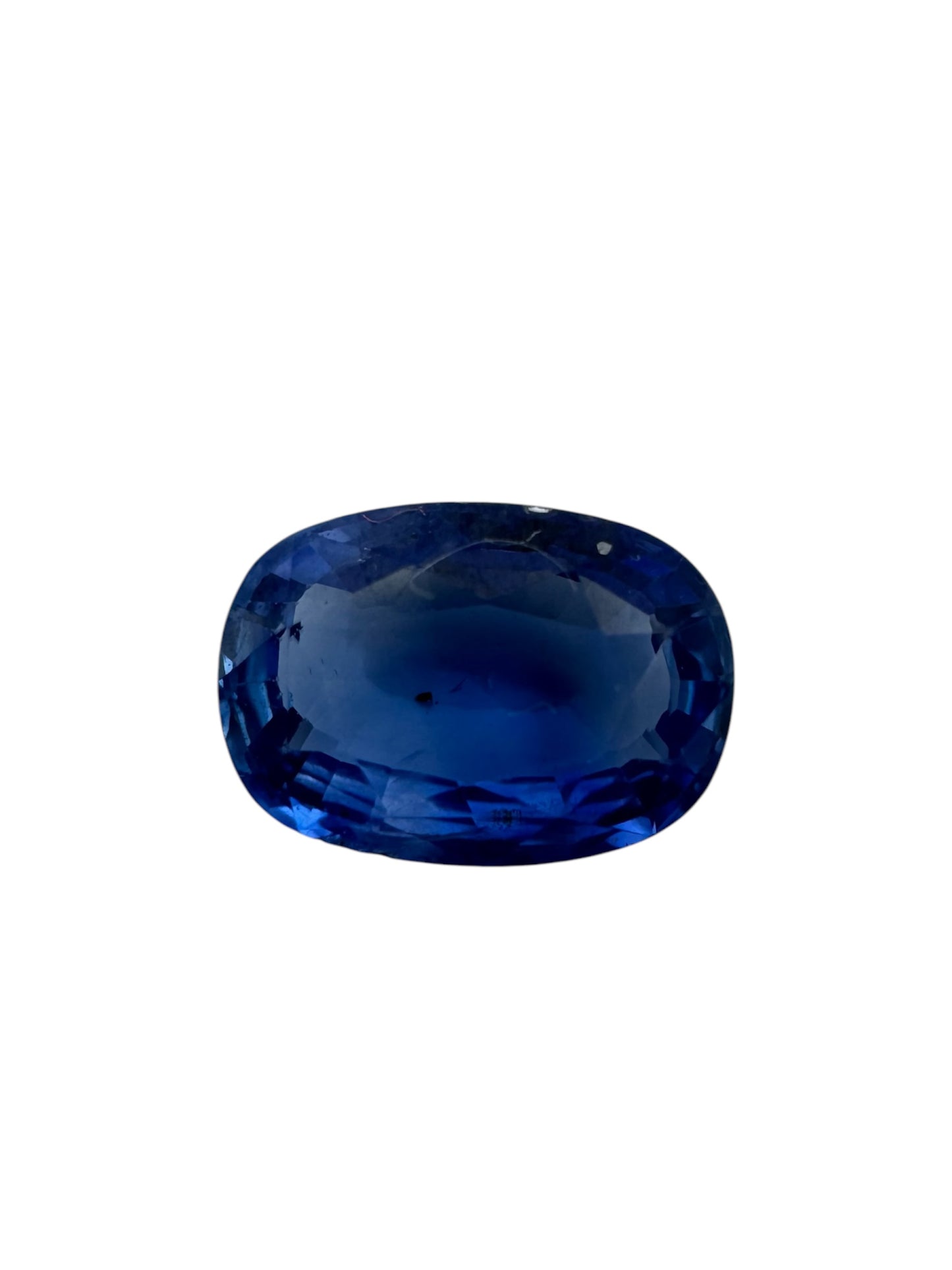 blauer Saphir, 0.75 Karat, unbehandelt