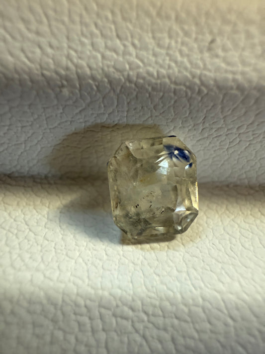 weisser Saphir, 1.48 Karat, unbehandelt