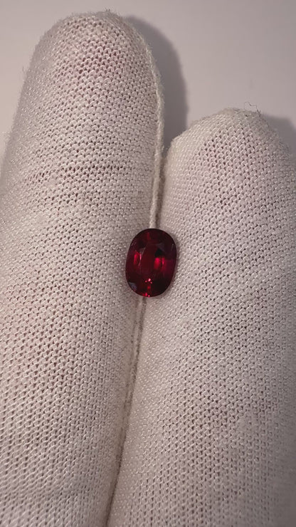 Granat, 1.42 Karat, unbehandelt