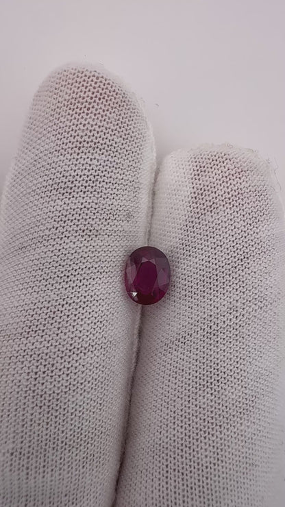Granat, 1.34 Karat, unbehandelt