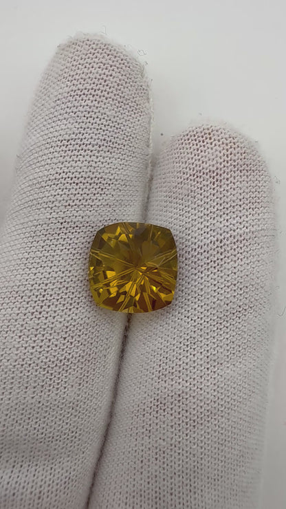 Goldquarz, 4.45 Karat, unbehandelt