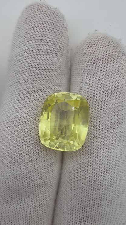 Citrin, 12.95 Karat, unbehandelt